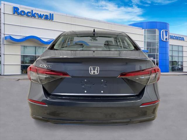 new 2025 Honda Civic car, priced at $24,900