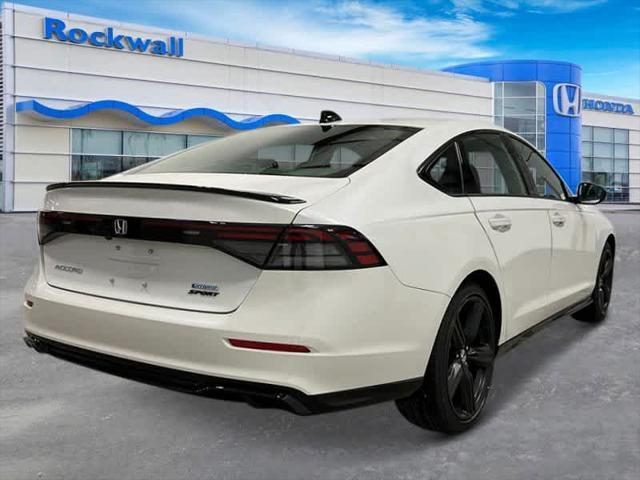 new 2025 Honda Accord Hybrid car, priced at $34,217
