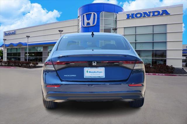 used 2025 Honda Accord car, priced at $29,881