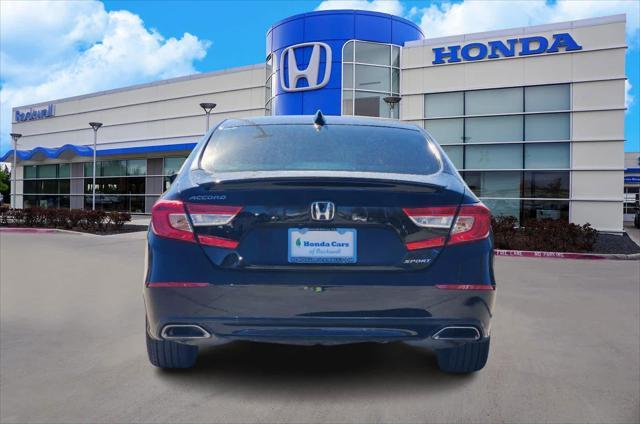 used 2022 Honda Accord car, priced at $24,650