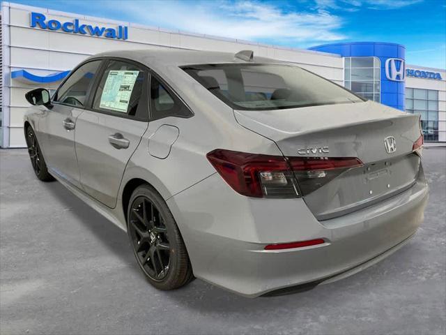 new 2026 Honda Civic car, priced at $28,200