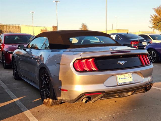 used 2022 Ford Mustang car, priced at $21,350