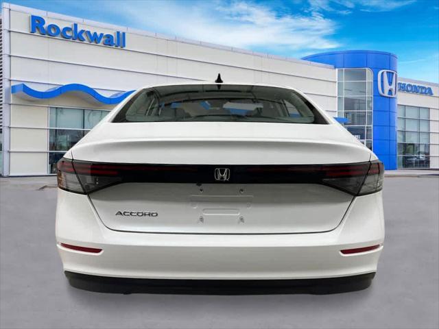 new 2025 Honda Accord car, priced at $31,610