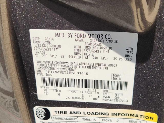 used 2014 Ford F-150 car, priced at $22,488