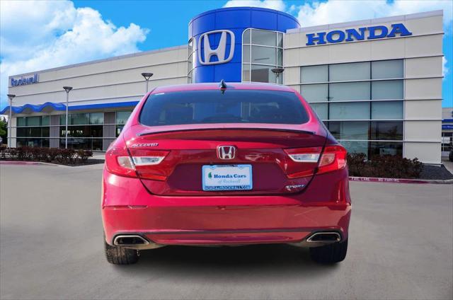 used 2022 Honda Accord car, priced at $24,135