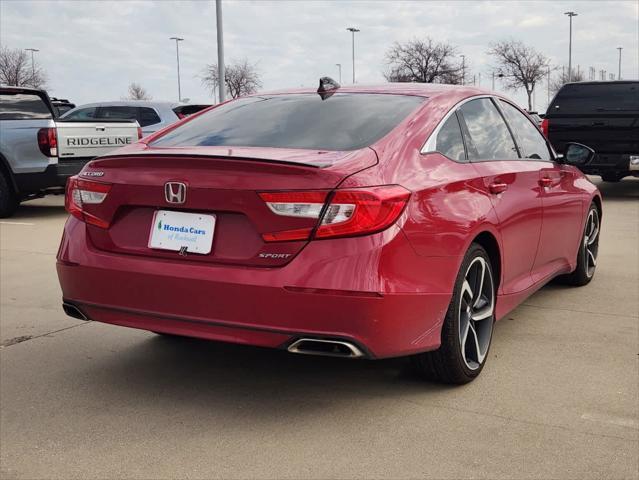 used 2022 Honda Accord car, priced at $25,306