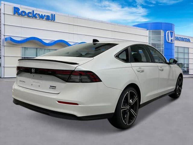 new 2025 Honda Accord Hybrid car, priced at $34,705