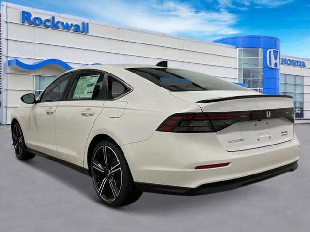 new 2025 Honda Accord Hybrid car, priced at $34,705