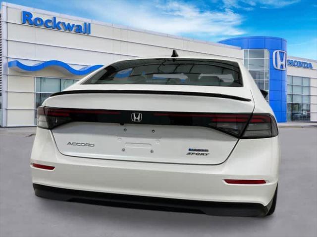 new 2025 Honda Accord Hybrid car, priced at $34,705