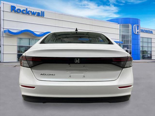 new 2025 Honda Accord car, priced at $31,610