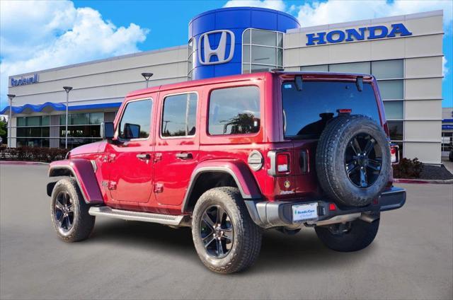 used 2021 Jeep Wrangler Unlimited car, priced at $32,850