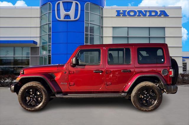 used 2021 Jeep Wrangler Unlimited car, priced at $32,850