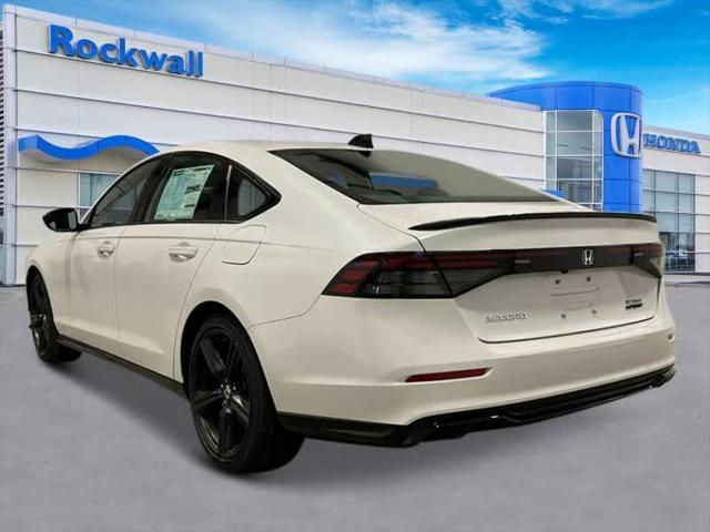 new 2024 Honda Accord Hybrid car, priced at $33,688