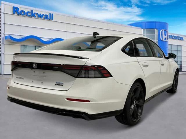 new 2024 Honda Accord Hybrid car, priced at $33,688