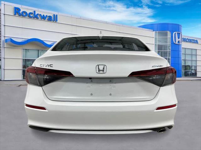 new 2025 Honda Civic car, priced at $26,600