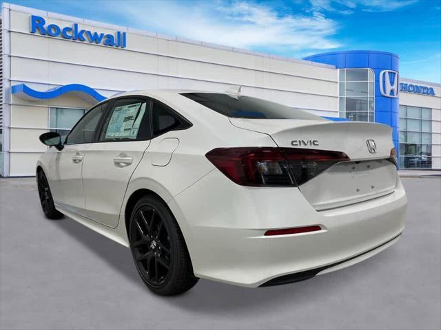 new 2025 Honda Civic car, priced at $26,600