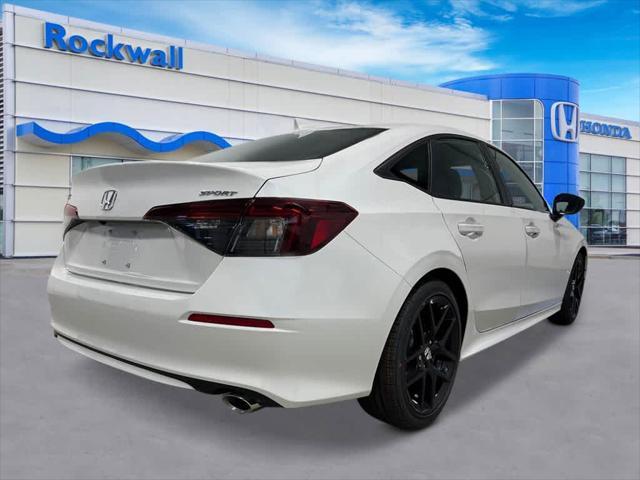 new 2025 Honda Civic car, priced at $26,600