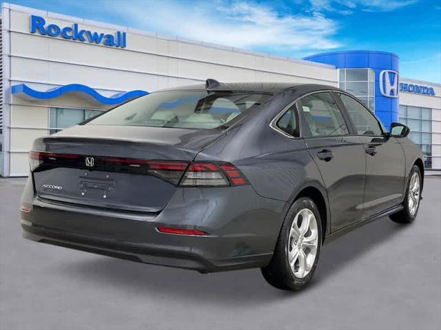 new 2025 Honda Accord car, priced at $28,257
