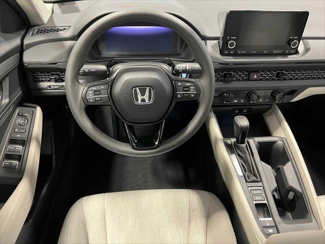 new 2025 Honda Accord car, priced at $28,157