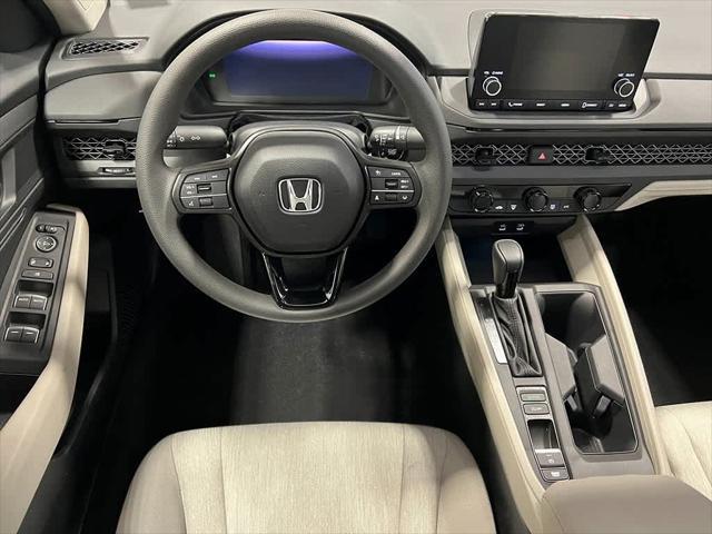 new 2025 Honda Accord car, priced at $28,157