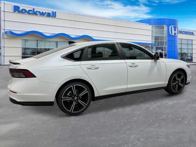 new 2025 Honda Accord Hybrid car, priced at $33,555