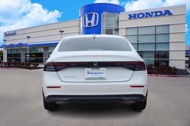 used 2023 Honda Accord car, priced at $23,975