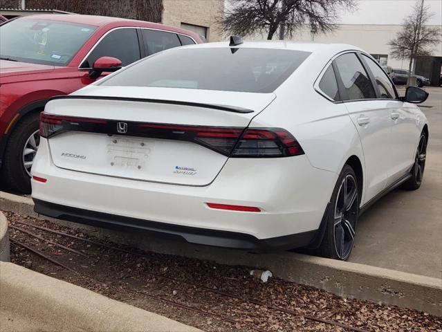 used 2023 Honda Accord Hybrid car, priced at $26,162