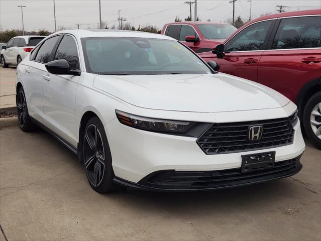 used 2023 Honda Accord Hybrid car, priced at $26,162