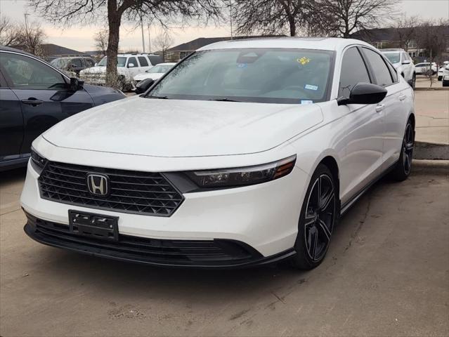 used 2023 Honda Accord Hybrid car, priced at $26,162