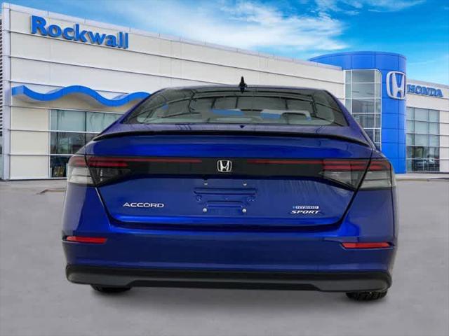 new 2024 Honda Accord Hybrid car, priced at $32,875