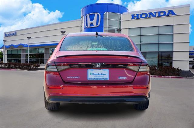 used 2024 Honda Accord Hybrid car, priced at $27,500