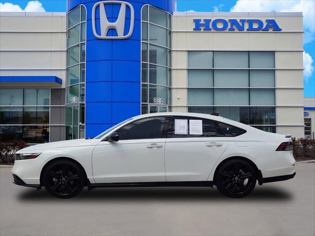 used 2023 Honda Accord Hybrid car, priced at $30,344