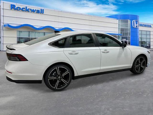 new 2025 Honda Accord Hybrid car, priced at $33,555