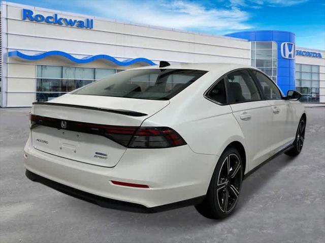 new 2025 Honda Accord Hybrid car, priced at $33,555
