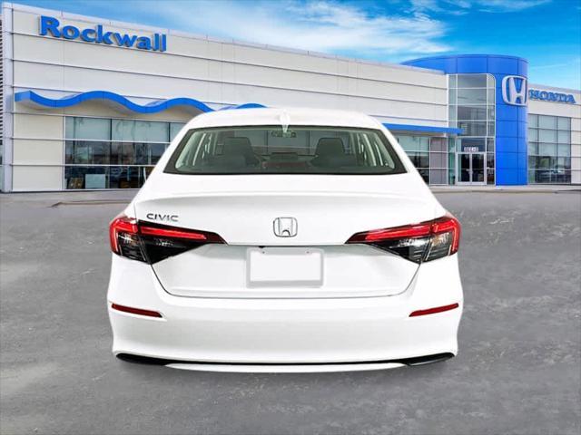 new 2026 Honda Civic car, priced at $26,200