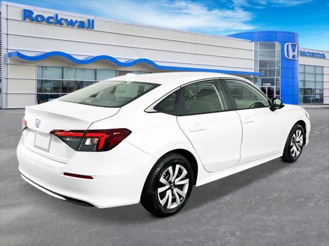 new 2026 Honda Civic car, priced at $26,200