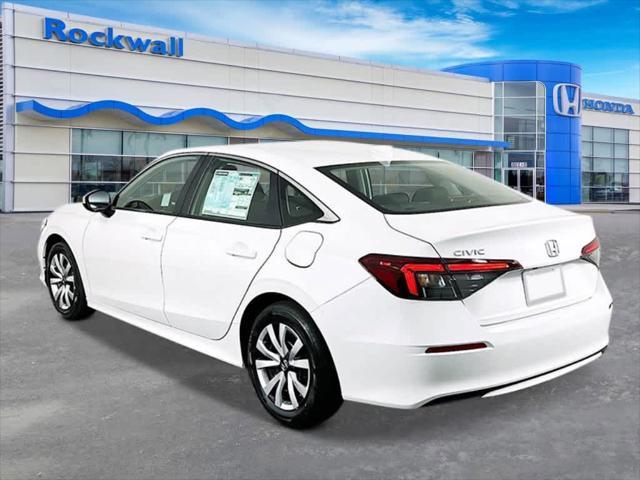 new 2026 Honda Civic car, priced at $26,200