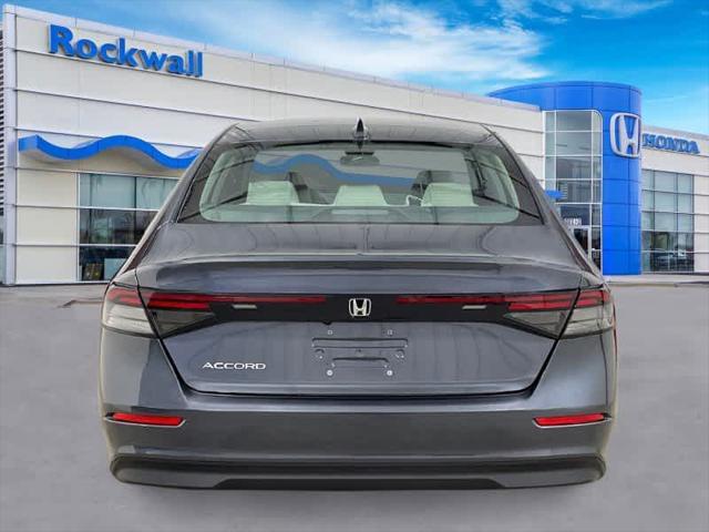 new 2025 Honda Accord car, priced at $28,890