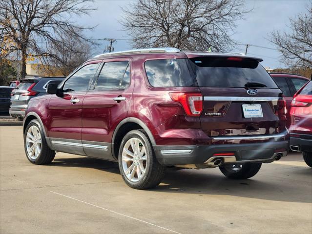 used 2018 Ford Explorer car, priced at $19,430