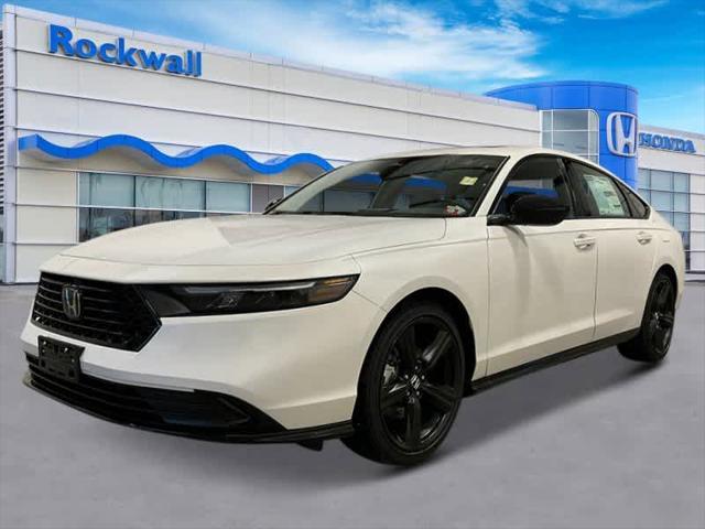 new 2024 Honda Accord Hybrid car, priced at $33,688