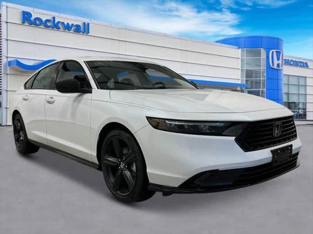 new 2024 Honda Accord Hybrid car, priced at $33,688