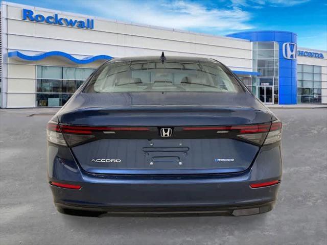 new 2025 Honda Accord Hybrid car, priced at $33,373