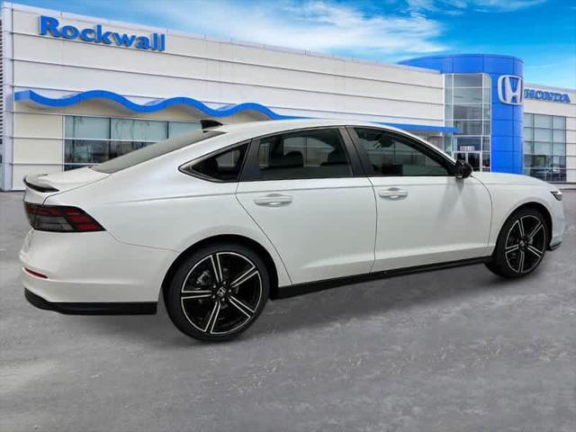 new 2025 Honda Accord Hybrid car, priced at $33,555