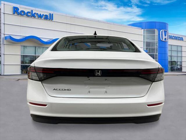 new 2025 Honda Accord car, priced at $31,610