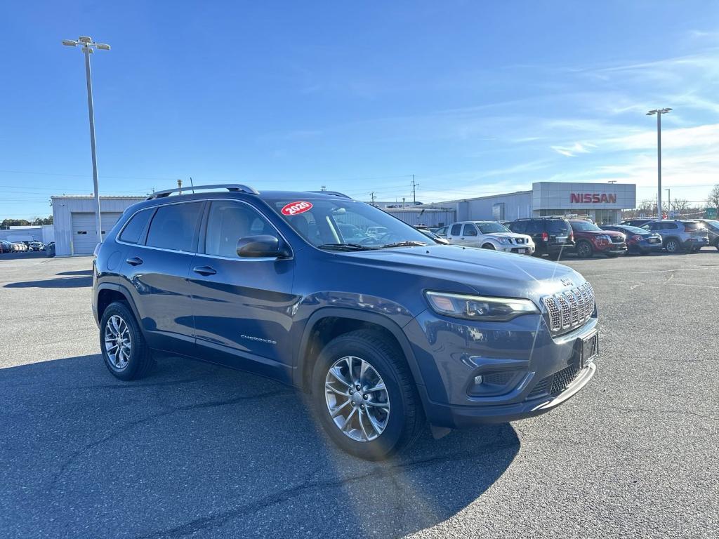 used 2020 Jeep Cherokee car, priced at $18,354