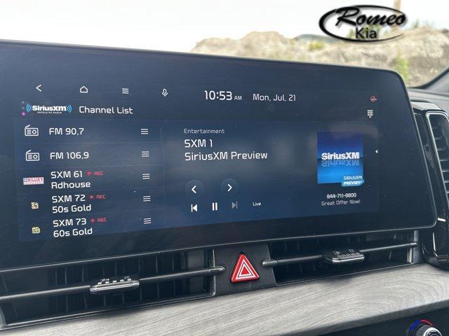 used 2025 Kia Sportage Plug-In Hybrid car, priced at $38,999