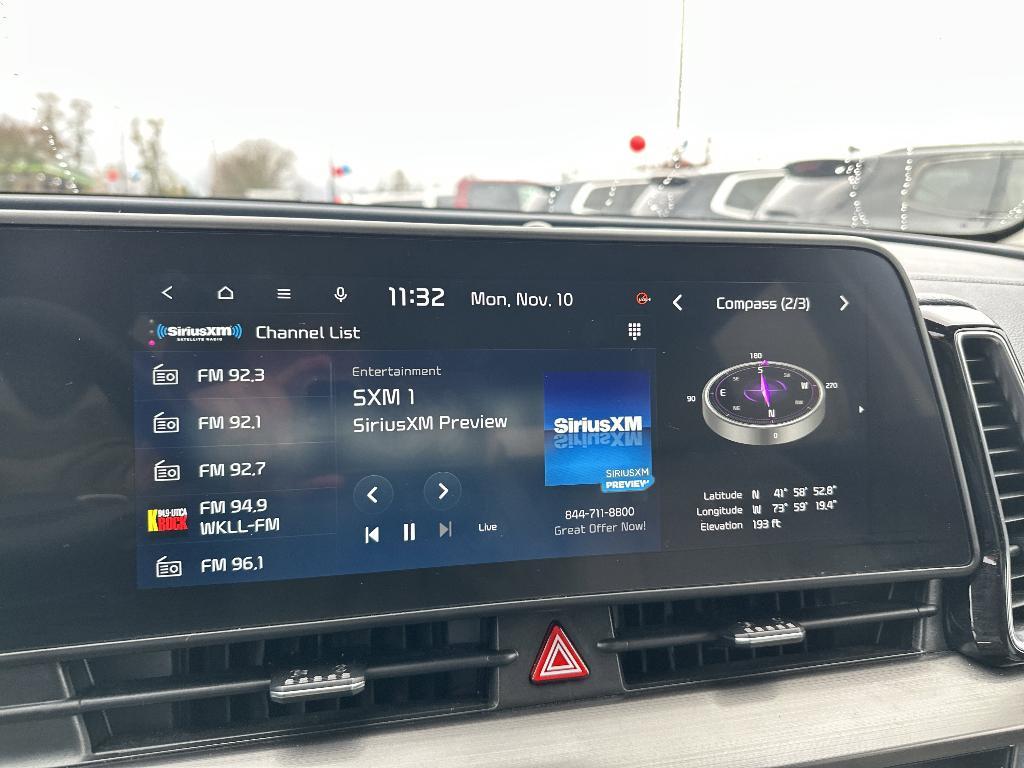 used 2023 Kia Sportage Hybrid car, priced at $27,499