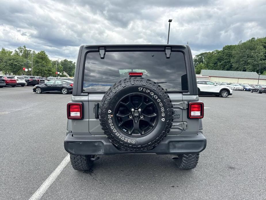 used 2021 Jeep Wrangler Unlimited car, priced at $32,201