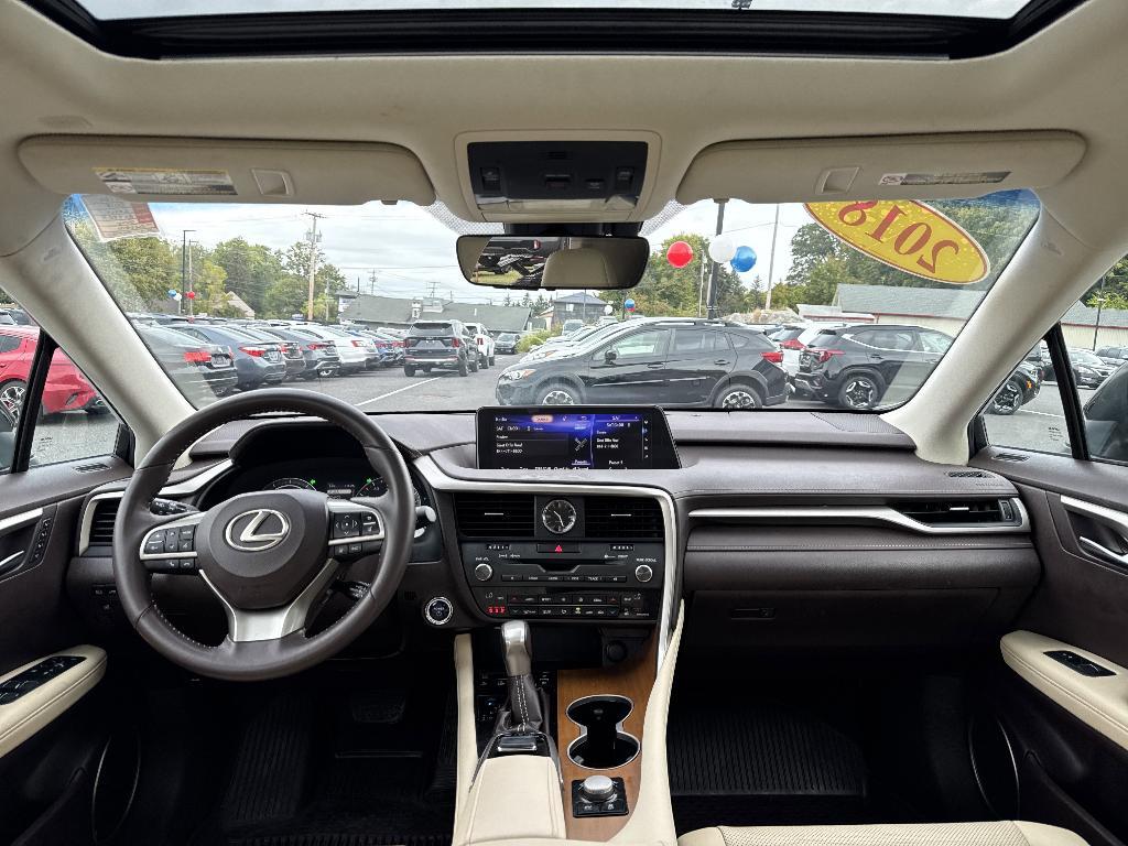 used 2018 Lexus RX 450h car, priced at $27,499