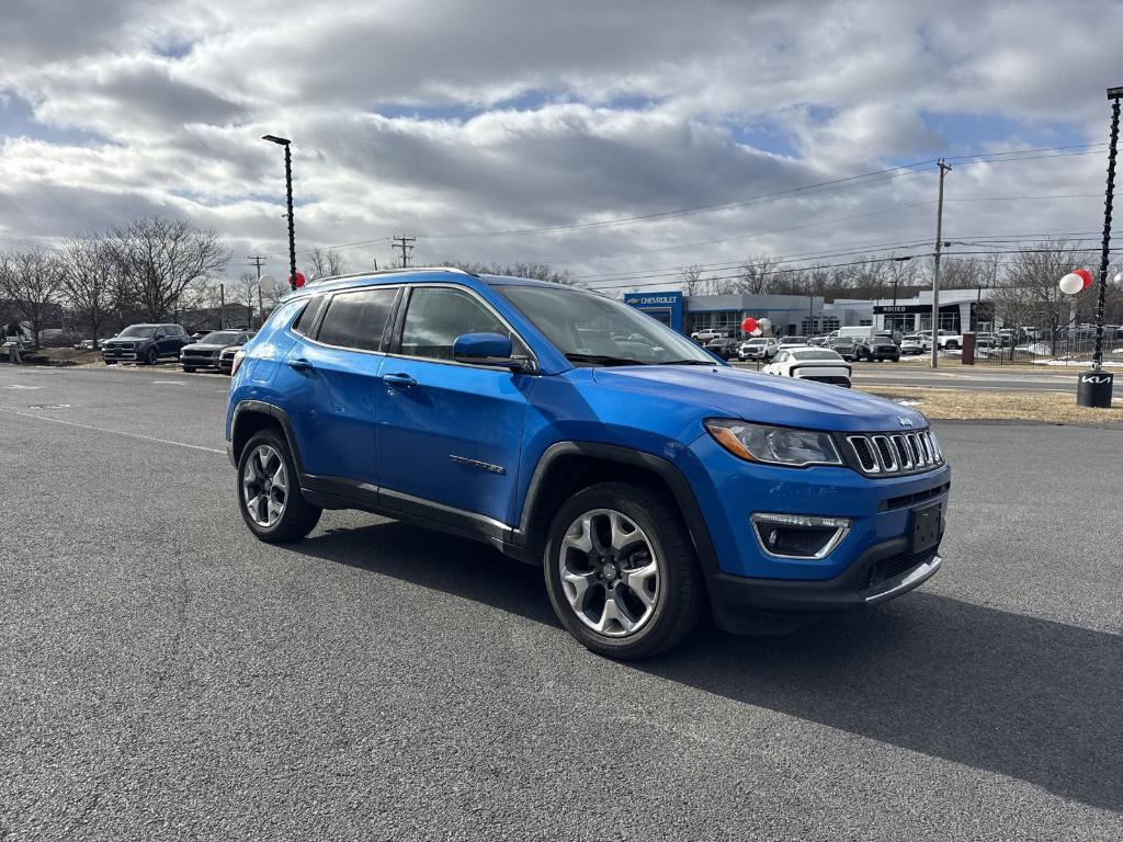 used 2021 Jeep Compass car, priced at $20,625